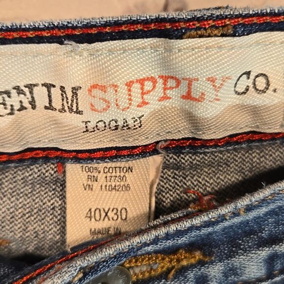 Mossimo Logan Straight Fit Men's Jeans 40x30 - Picture 4 of 7